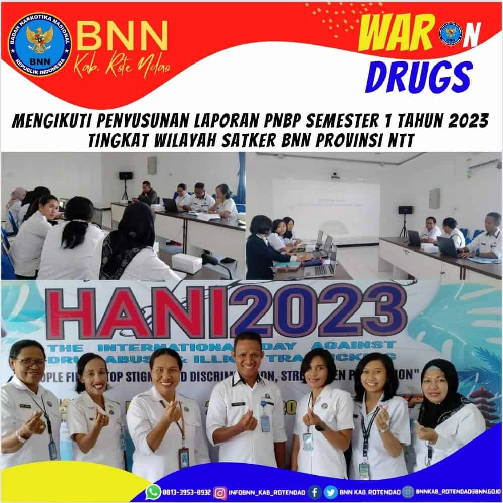 Mengikuti Rapat Penyusunan Laporan PNBP Semester I Tahun 2023 Tingkat Wilayah Satker BNN Provinsi NTT Mengikuti Rapat Penyusunan Laporan PNBP Semester I Tahun 2023 Tingkat Wilayah Satker BNN Provinsi NTT