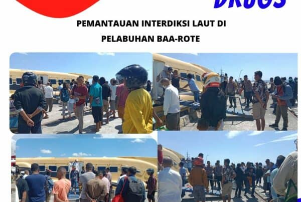 Seksi Pemberantasan Melaksanakan Pemantauan Interdiksi Laut di Pelabuhan Laut Baa – Rote Ndao