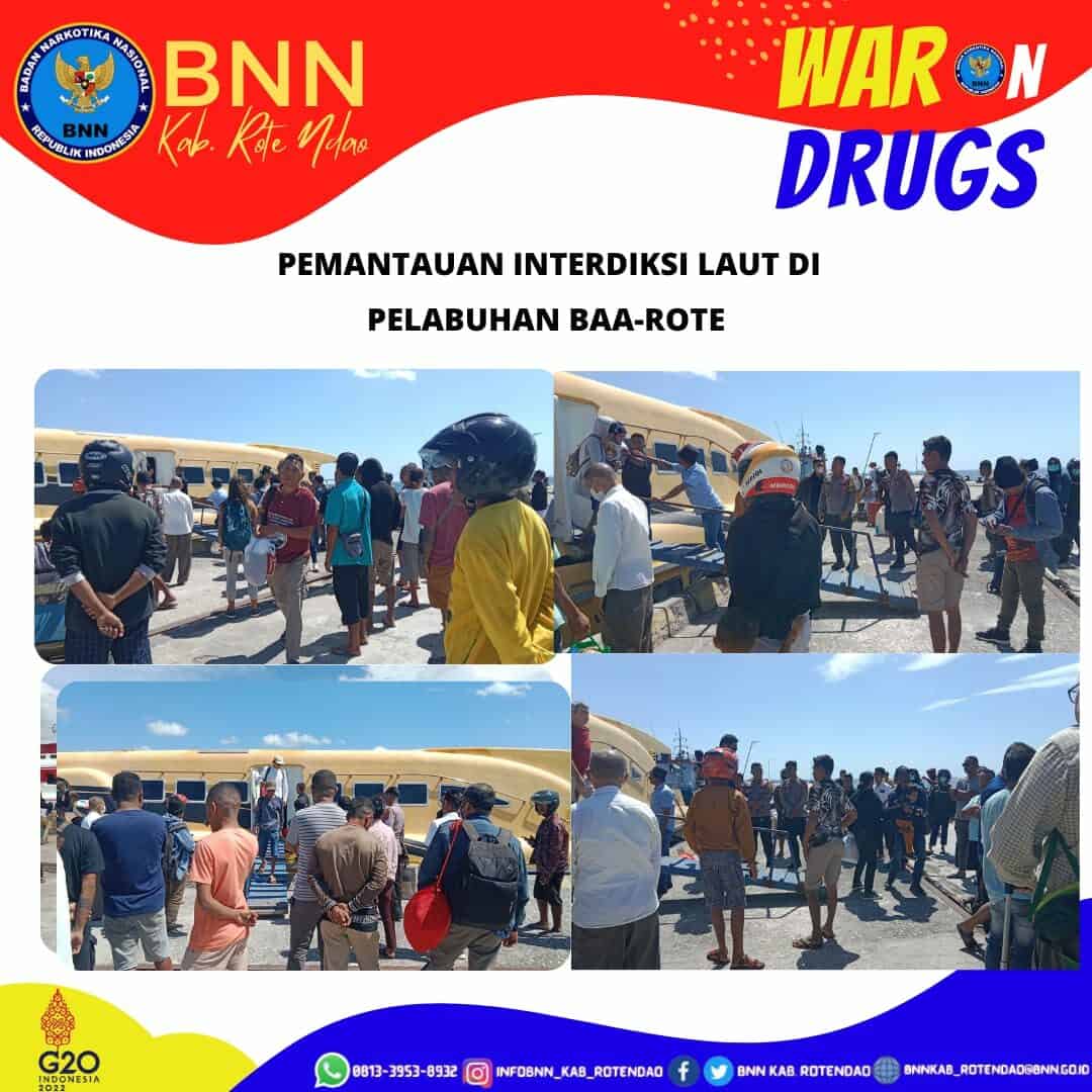Seksi Pemberantasan Melaksanakan Pemantauan Interdiksi Laut di Pelabuhan Laut Baa - Rote Ndao Seksi Pemberantasan Melaksanakan Pemantauan Interdiksi Laut di Pelabuhan Laut Baa – Rote Ndao