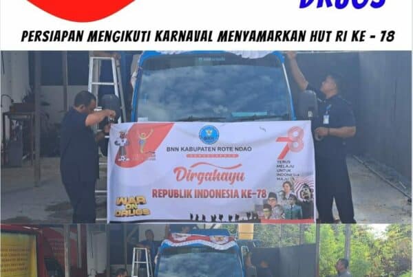 Persipan Mengikuti Karnaval Memperingati dan Menyemarakan HUT RI Ke – 78