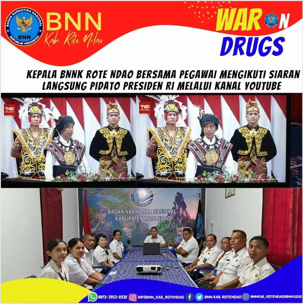Mengikuti Siaran Langsung Pidato Presiden RI pada Sidang Tahunan MPR RI, Sidang bersama DPR RIdan DPD RI dalam rangka HUT RI ke- 78 Tahun 2023. Mengikuti Siaran Langsung Pidato Presiden RI pada Sidang Tahunan MPR RI, Sidang bersama DPR RIdan DPD RI dalam rangka HUT RI ke- 78 Tahun 2023.