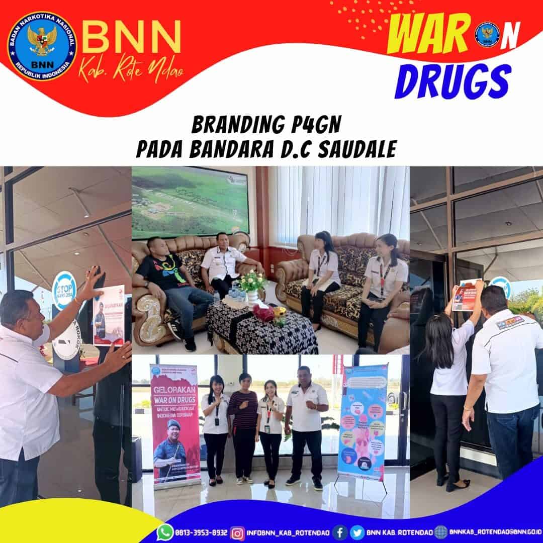 Penyerahan dan Pemasangan Branding P4GN Pada Sarana Publik pada Bandara D. C. Saudale Rote Penyerahan dan Pemasangan Branding P4GN Pada Sarana Publik pada Bandara D. C. Saudale Rote