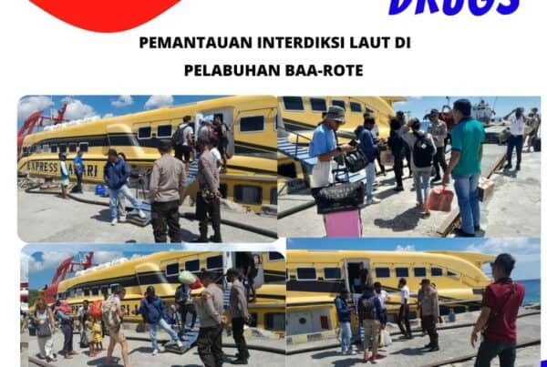 Seksi Pemberantasan Melaksanakan Pemantauan Interdiksi Laut di Pelabuhan Laut Baa – Rote Ndao