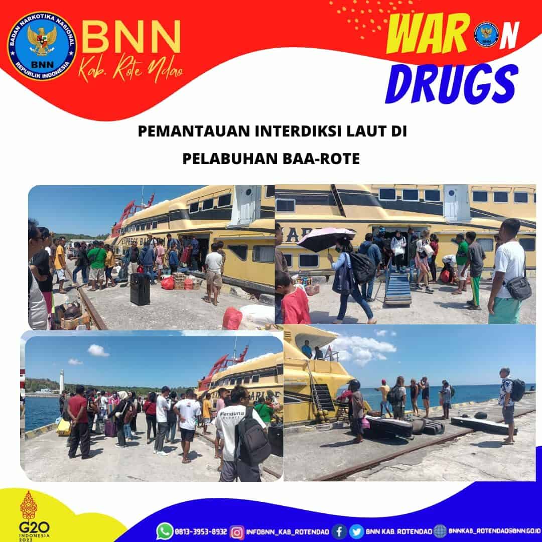 Seksi Pemberantasan Melaksanakan Pemantauan Interdiksi Laut di Pelabuhan Laut Baa - Rote Ndao Seksi Pemberantasan Melaksanakan Pemantauan Interdiksi Laut di Pelabuhan Laut Baa – Rote Ndao