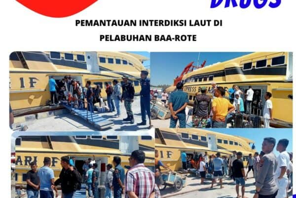 Seksi Pemberantasan Melaksanakan Pemantauan Interdiksi Laut di Pelabuhan Laut Baa – Rote Ndao