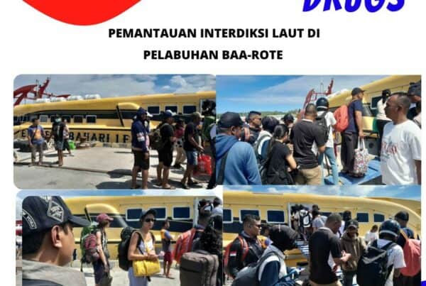 Seksi Pemberantasan Melaksanakan Pemantauan Interdiksi Laut di Pelabuhan Laut Baa – Rote Ndao