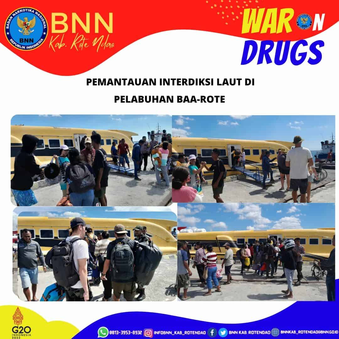 Seksi Pemberantasan Melaksanakan Pemantauan Interdiksi Laut di Pelabuhan Laut Baa - Rote Ndao Seksi Pemberantasan Melaksanakan Pemantauan Interdiksi Laut di Pelabuhan Laut Baa – Rote Ndao