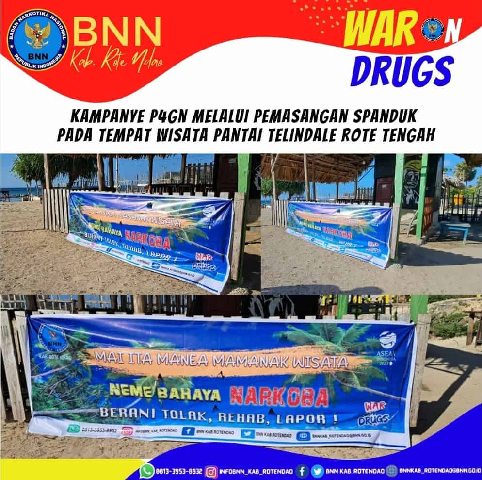 Kampanye P4GN Melalui Pemasangan Spanduk pada Tempat Wisata Telindale Kampanye P4GN Melalui Pemasangan Spanduk pada Tempat Wisata Telindale