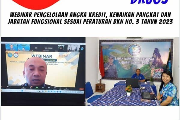 Mengikuti Webinar Pengelolaan Angka Kredit Kenaikan Pangkat dan Jenjang Jabatan Fungsional Mengikuti Webinar Pengelolaan Angka Kredit Kenaikan Pangkat dan Jenjang Jabatan Fungsional