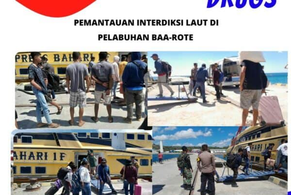 Seksi Pemberantasan Melaksanakan Pemantauan Interdiksi Laut di Pelabuhan Laut Baa – Rote Ndao