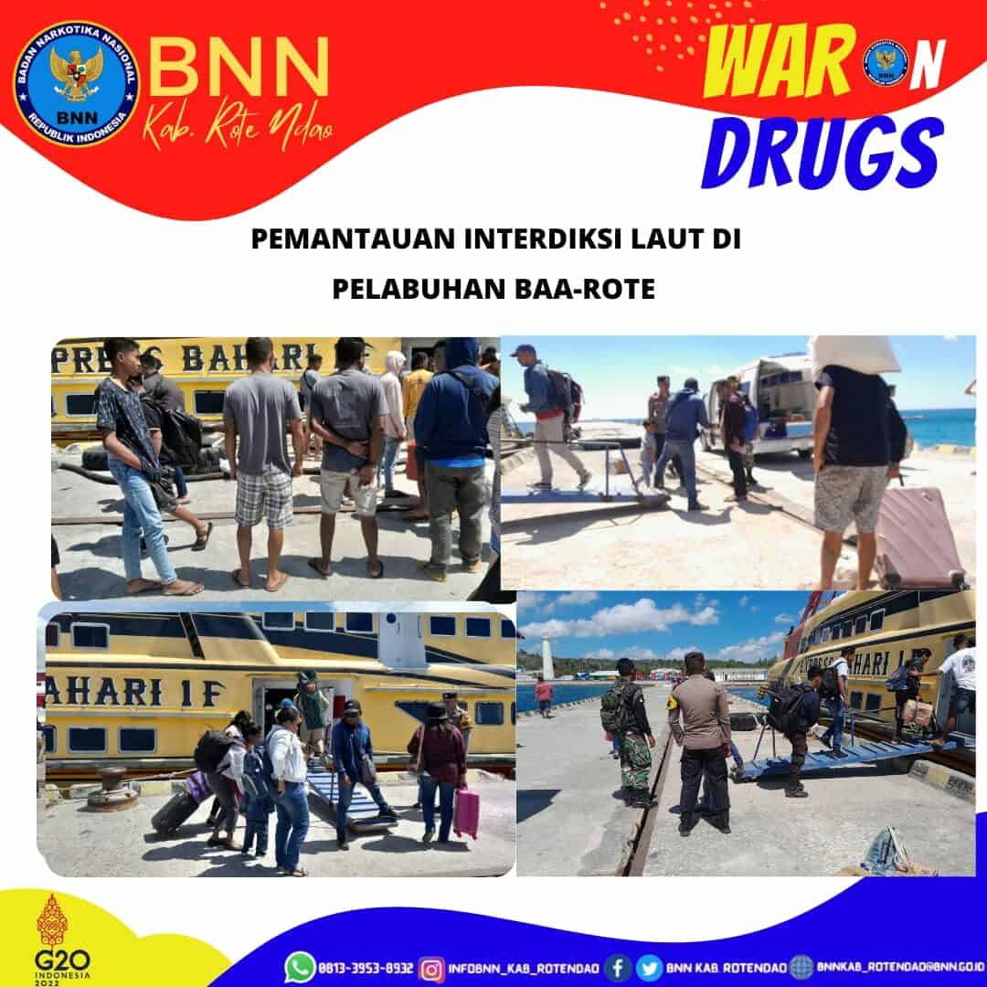 Seksi Pemberantasan Melaksanakan Pemantauan Interdiksi Laut di Pelabuhan Laut Baa - Rote Ndao Seksi Pemberantasan Melaksanakan Pemantauan Interdiksi Laut di Pelabuhan Laut Baa – Rote Ndao