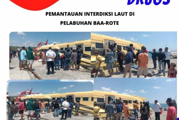 Seksi Pemberantasan Melaksanakan Pemantauan Interdiksi Laut di Pelabuhan Laut Baa – Rote Ndao