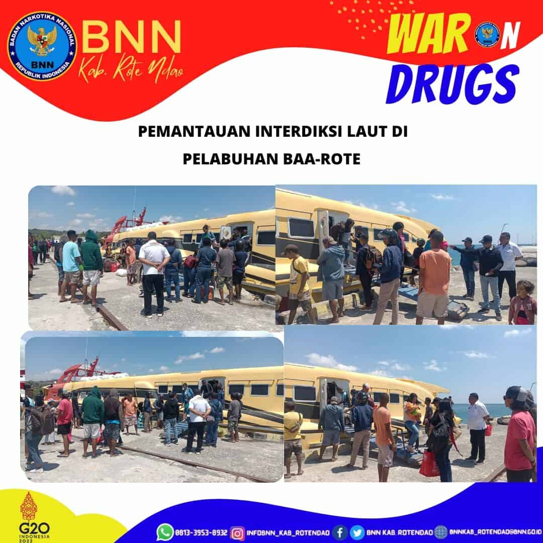 Seksi Pemberantasan Melaksanakan Pemantauan Interdiksi Laut di Pelabuhan Laut Baa - Rote Ndao Seksi Pemberantasan Melaksanakan Pemantauan Interdiksi Laut di Pelabuhan Laut Baa – Rote Ndao