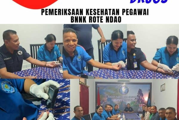 Pemeriksaan Kesehatan Pegawai BNNK Rote Ndao