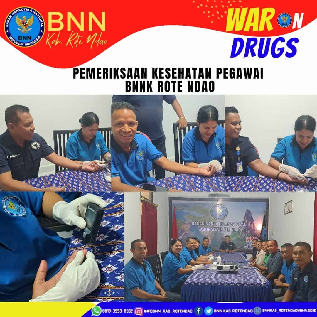 Pemeriksaan Kesehatan Pegawai BNNK Rote Ndao Pemeriksaan Kesehatan Pegawai BNNK Rote Ndao