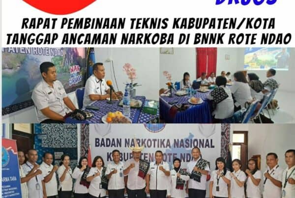 Rapat Pembinaan Teknis Kabupaten/Kota Tanggap Ancaman Narkoba