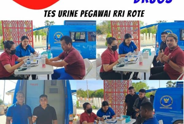 Tes Urine Pegawai RRI Rote
