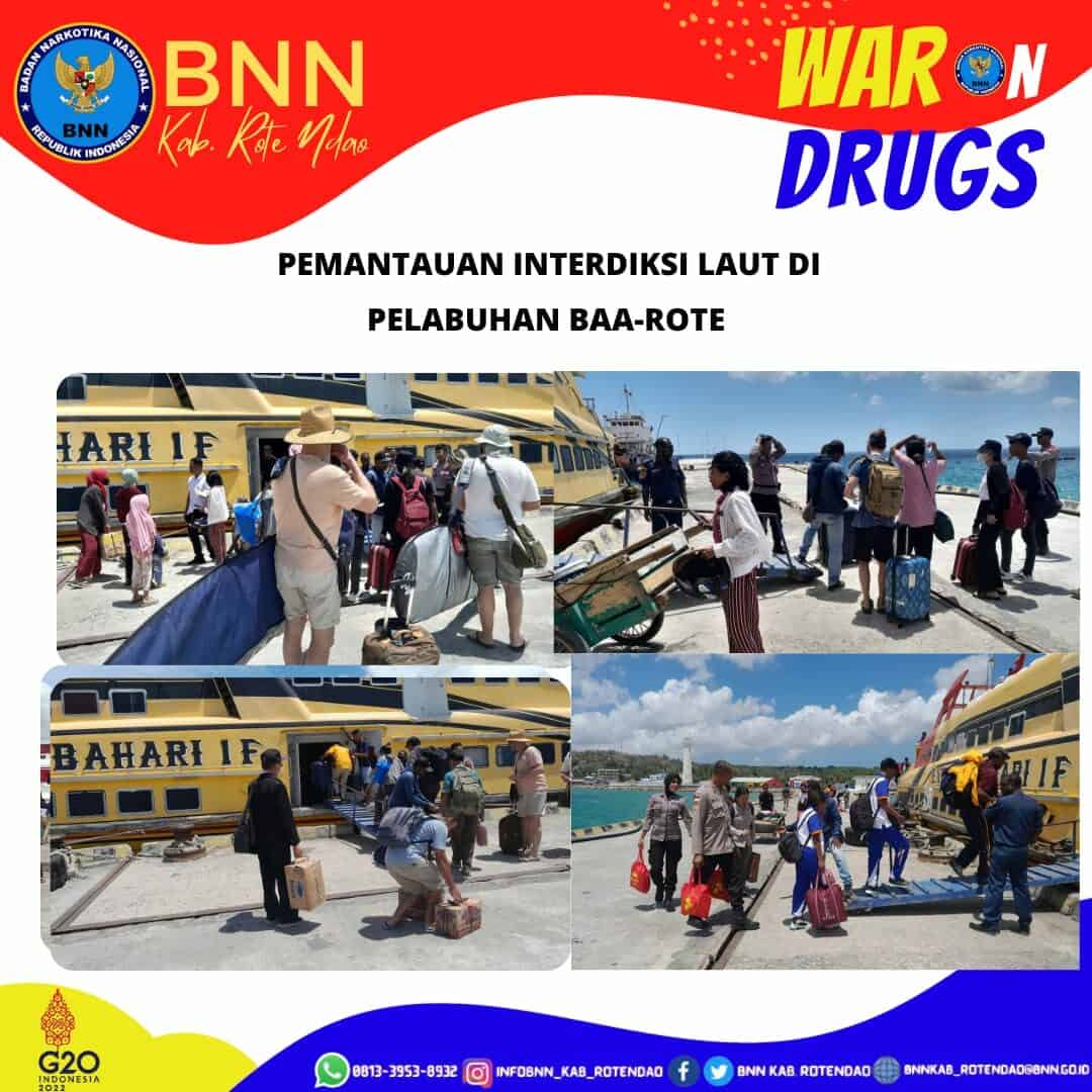 Seksi Pemberantasan Melaksanakan Pemantauan Interdiksi Laut di Pelabuhan Laut Baa - Rote Ndao Seksi Pemberantasan Melaksanakan Pemantauan Interdiksi Laut di Pelabuhan Laut Baa – Rote Ndao