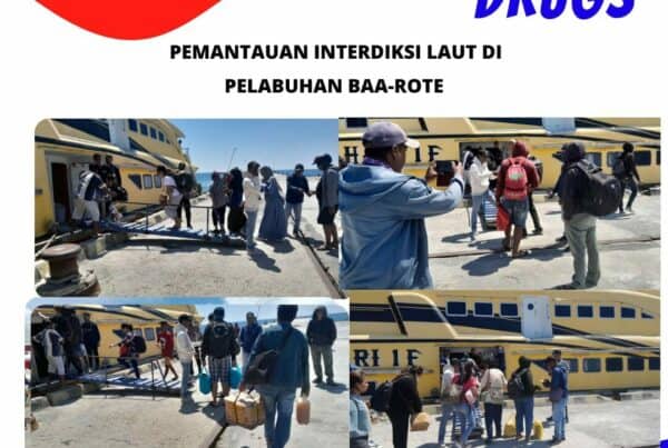 Seksi Pemberantasan Melaksanakan Pemantauan Interdiksi Laut di Pelabuhan Laut Baa – Rote Ndao