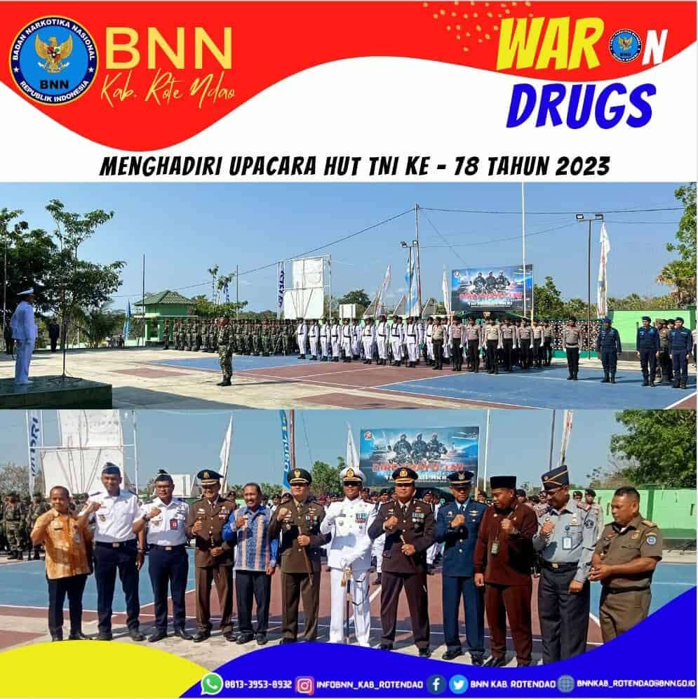 Menghadiri Upacara Peringatan HUT TNI Ke - 78 Tahun 2023 Menghadiri Upacara Peringatan HUT TNI Ke – 78 Tahun 2023