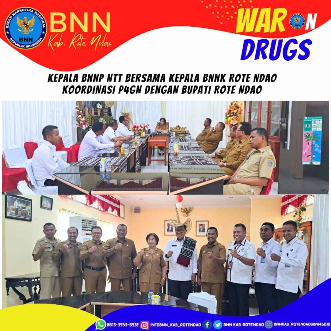Audiensi Ka BNNP NTT dengan Bupati Rote Ndao Audiensi Ka BNNP NTT dengan Bupati Rote Ndao