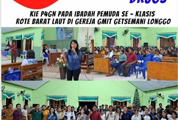 KIE P4GN pada Ibadah Pemuda se – Klasis Rote Barat Laut di Gereja GMIT Getsemani Longgo
