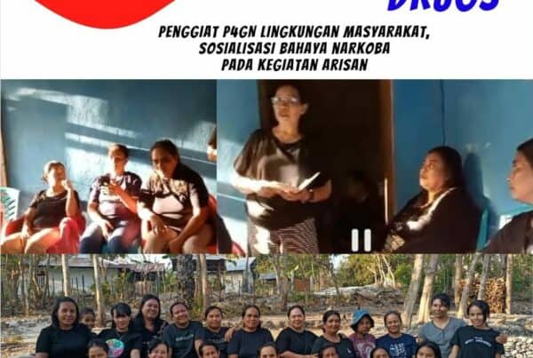 Penggiat P4GN Lingkungan Masyarakat, Sosialisasi bahaya narkoba pada kegiatan Arisan