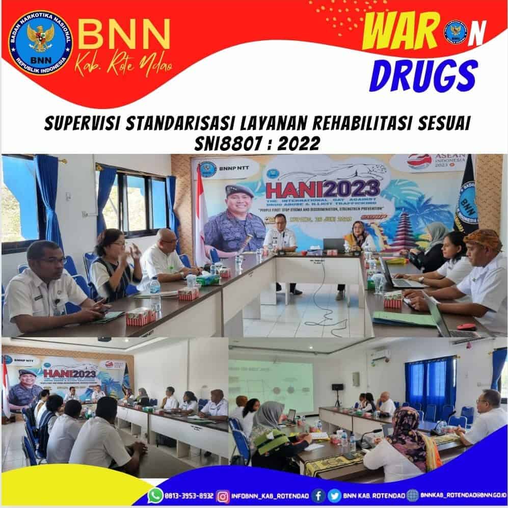 Supervisi Standarisasi layanan Rehabilitasi Sesuai SNI8807: 2022. Supervisi Standarisasi layanan Rehabilitasi Sesuai SNI8807: 2022.