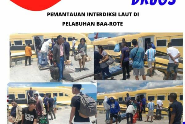 Seksi Pemberantasan Melaksanakan Pemantauan Interdiksi Laut di Pelabuhan Laut Baa – Rote Ndao