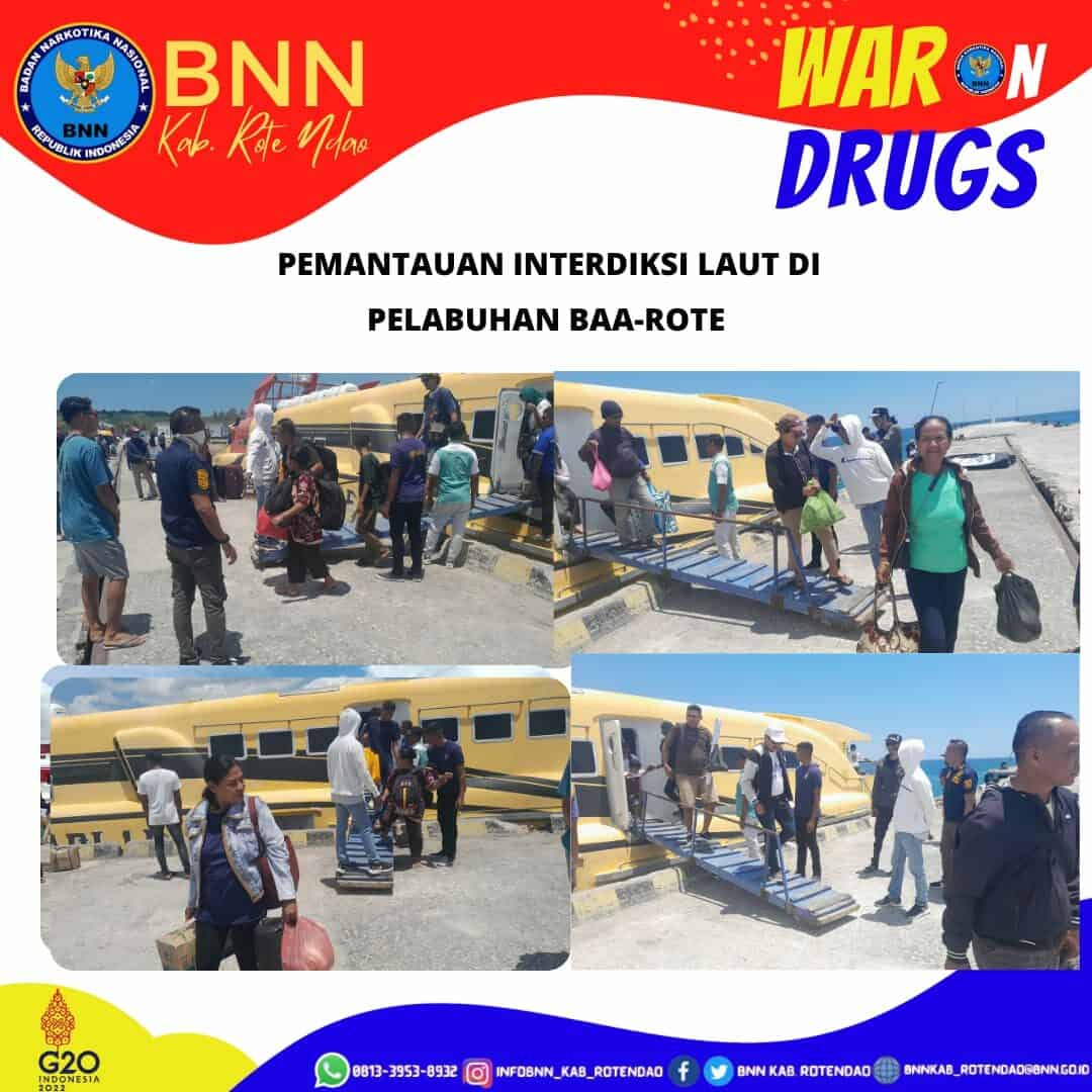 Seksi Pemberantasan Melaksanakan Pemantauan Interdiksi Laut di Pelabuhan Laut Baa - Rote Ndao Seksi Pemberantasan Melaksanakan Pemantauan Interdiksi Laut di Pelabuhan Laut Baa – Rote Ndao