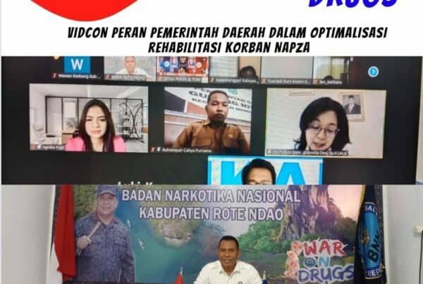 Mengikuti Webinar Peran Pemeritah Daerah Dalam Optimalisasi Rehabilitasi Korban Napza