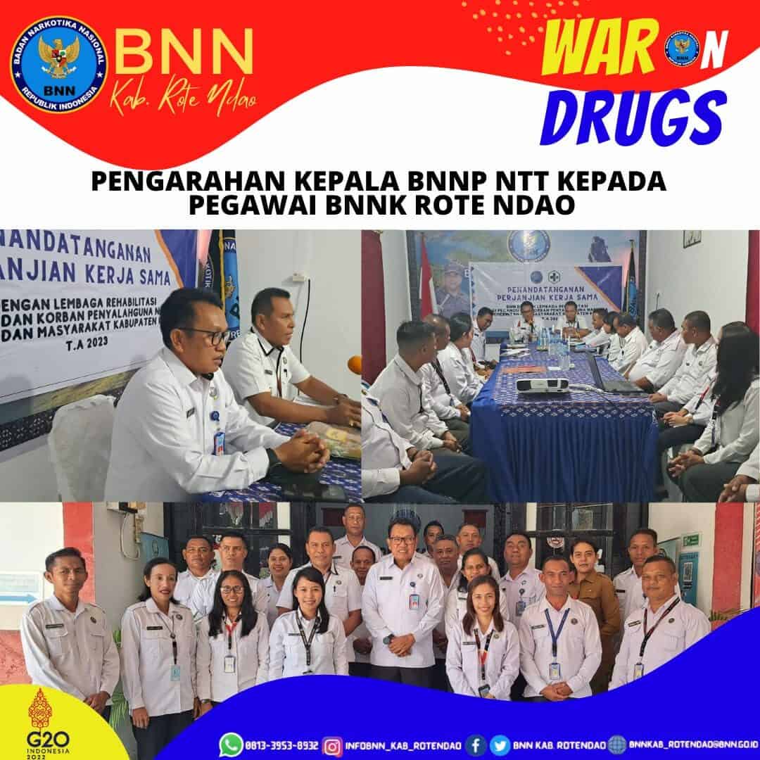 Pengarahan Kepala BNNP NTT Kepada Pegawai BNNK Rote Ndao, tanggal dan Lokasi Kegiatan Pengarahan Kepala BNNP NTT Kepada Pegawai BNNK Rote Ndao