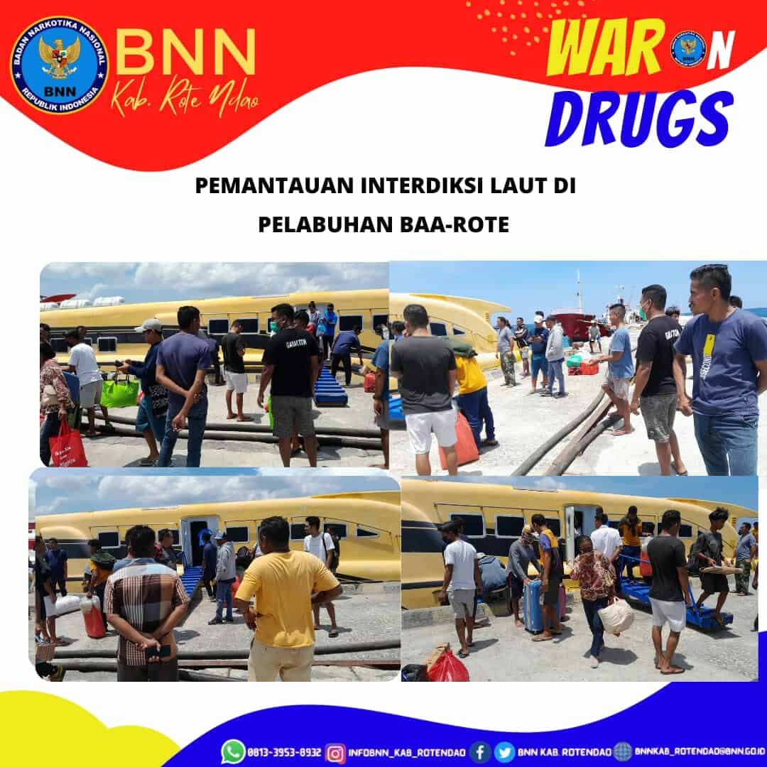 Seksi Pemberantasan Melaksanakan Pemantauan Interdiksi Laut di Pelabuhan Laut Baa - Rote Ndao Seksi Pemberantasan Melaksanakan Pemantauan Interdiksi Laut di Pelabuhan Laut Baa – Rote Ndao