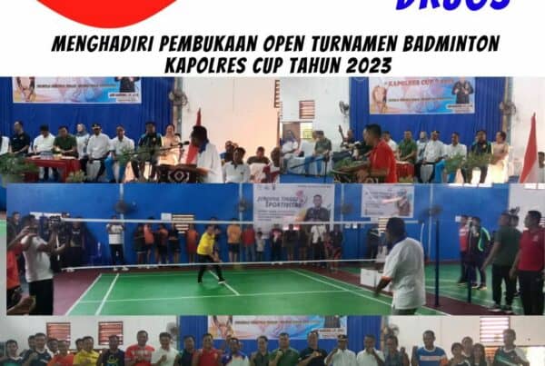 Kasubag Umum BNNK Rote Ndao Menghadiri Pembukaan Open Turnamen Badminton Kapolres Cup Tahun 2023. Kasubag Umum BNNK Rote Ndao Menghadiri Pembukaan Open Turnamen Badminton Kapolres Cup Tahun 2023.