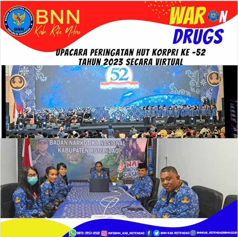 Upacara Peringatan HUT Korpri ke – 52 tahun 2023 secara virtual Upacara Peringatan HUT Korpri ke – 52 tahun 2023 secara virtual