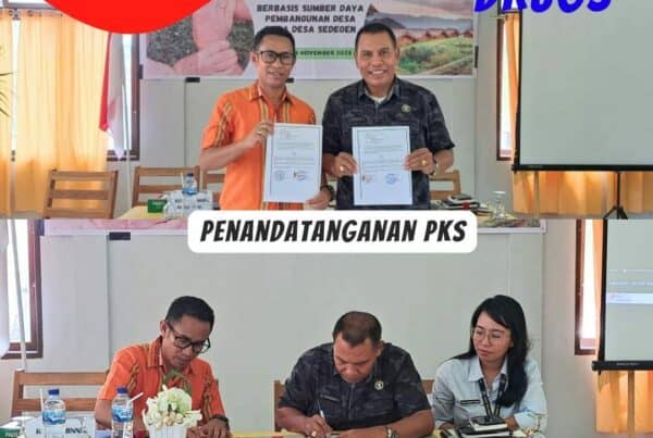 Penandatanganan Perjanjian Kerja Sama antara BNNK Rote Ndao dengan SMA N. 1 Rote Barat tentang P4GN
