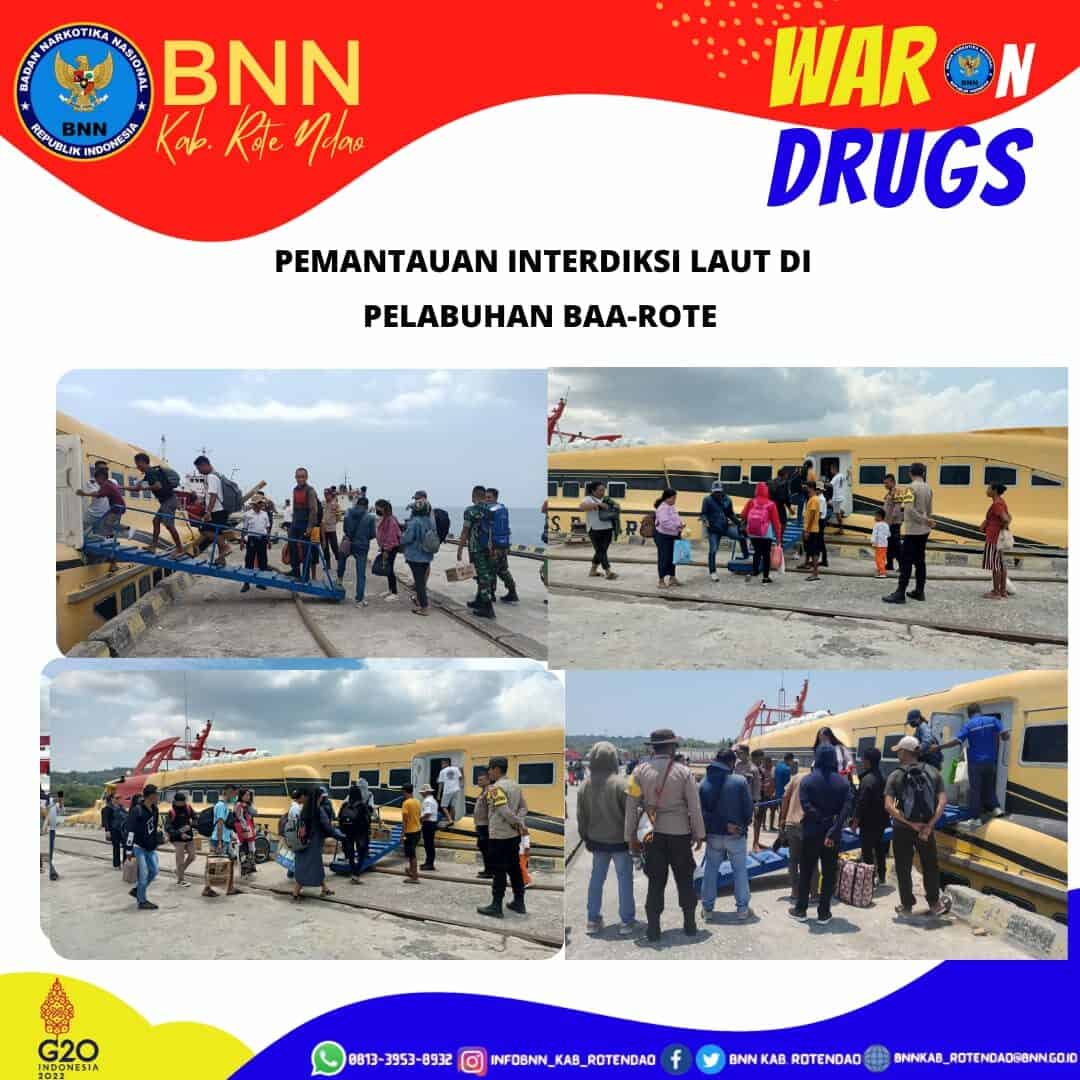 Seksi Pemberantasan Melaksanakan Pemantauan Interdiksi Laut di Pelabuhan Laut Baa - Rote Ndao Seksi Pemberantasan Melaksanakan Pemantauan Interdiksi Laut di Pelabuhan Laut Baa – Rote Ndao