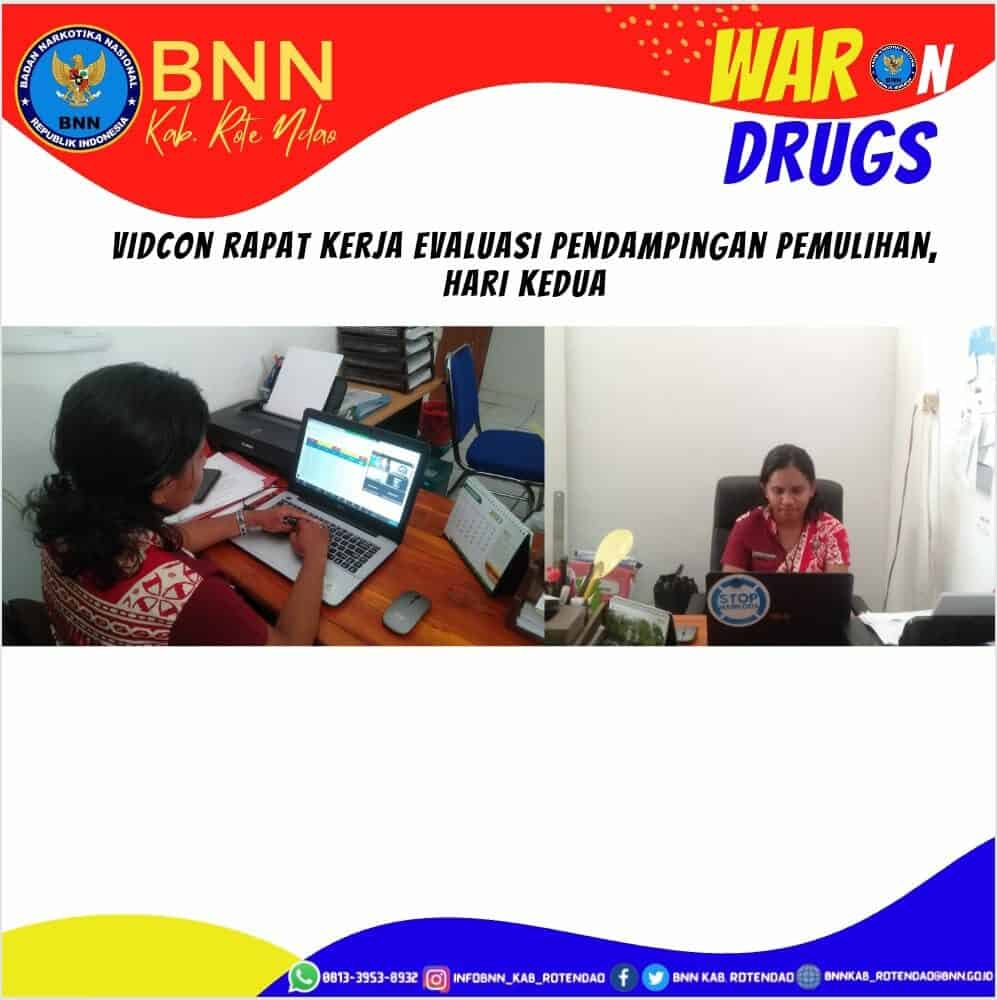 Rapat Kerja Evaluasi Pendampingan Pemulihan secara virtual hari kedua Rapat Kerja Evaluasi Pendampingan Pemulihan secara virtual hari kedua