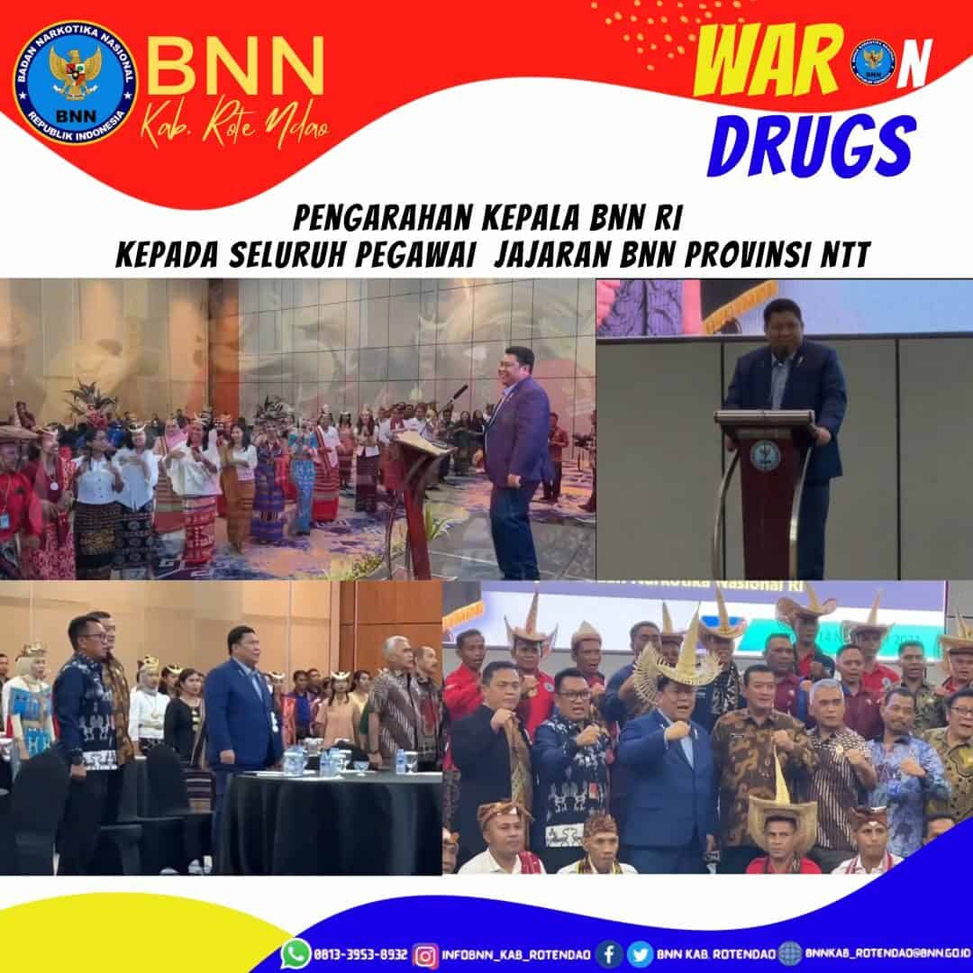 Pengarahan Kepala BNN RI kepada Seluruh Jajaran BNN Provinsi NTT Pengarahan Kepala BNN RI kepada Seluruh Jajaran BNN Provinsi NTT