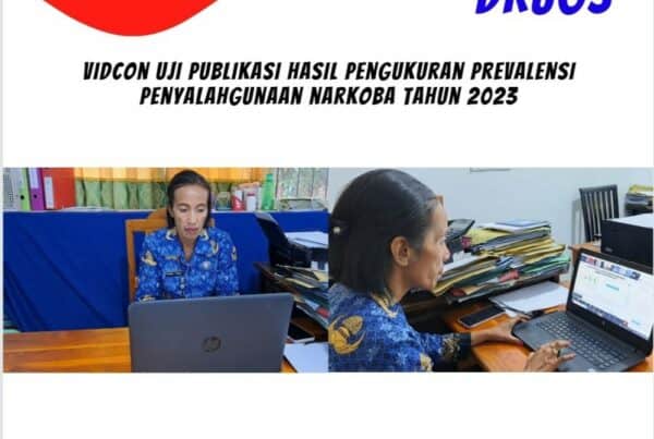 Vidcon Uji Publik Hasil Pengukuran Prevalensi Penyalahgunaan Narkoba Tahun 2023