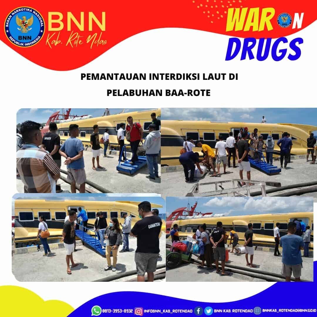 Seksi Pemberantasan Melaksanakan Pemantauan Interdiksi Laut di Pelabuhan Laut Baa - Rote Ndao Seksi Pemberantasan Melaksanakan Pemantauan Interdiksi Laut di Pelabuhan Laut Baa – Rote Ndao