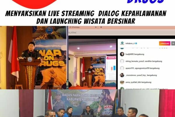 Menyaksikan Live Streaming Dialog Kepahlawanan dan Launching Wisata Bersinar