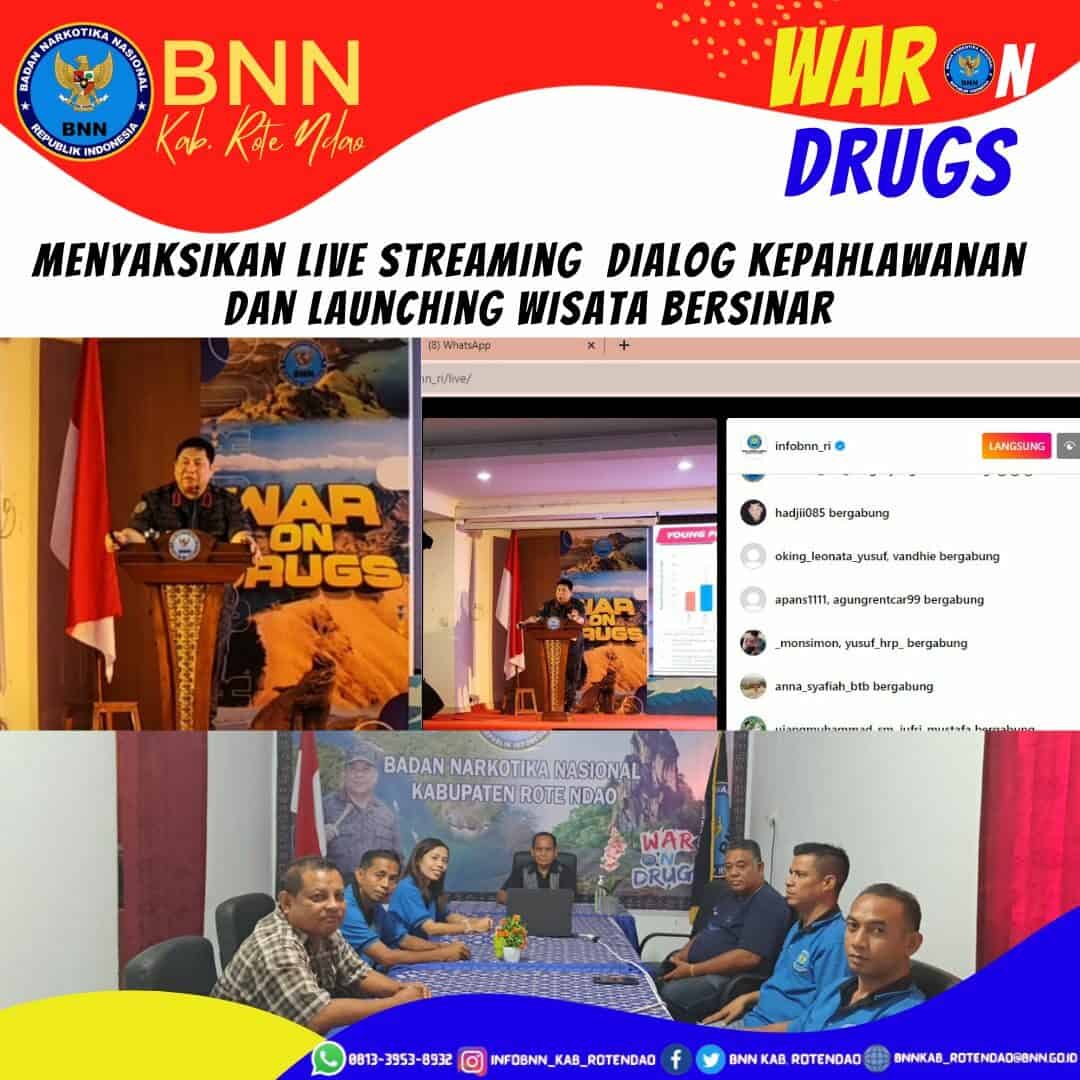 Menyaksikan Live Streaming Dialog Kepahlawanan dan Launching Wisata Bersinar Menyaksikan Live Streaming Dialog Kepahlawanan dan Launching Wisata Bersinar