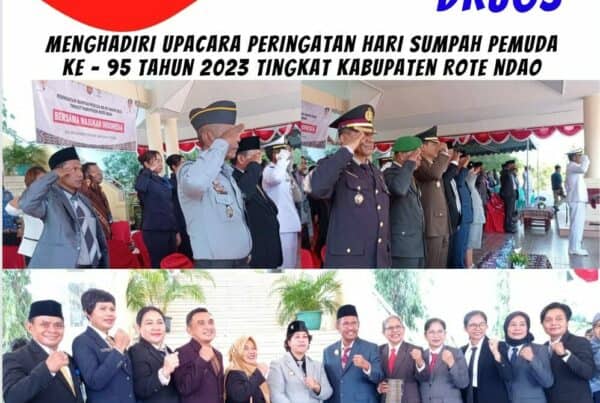Menghadiri Upacara Peringatan Hari Sumpah Pemuda Ke - 95 Tahun 2023 Tingkat Kabupaten Rote Ndao Menghadiri Upacara Peringatan Hari Sumpah Pemuda Ke – 95 Tahun 2023 Tingkat Kabupaten Rote Ndao