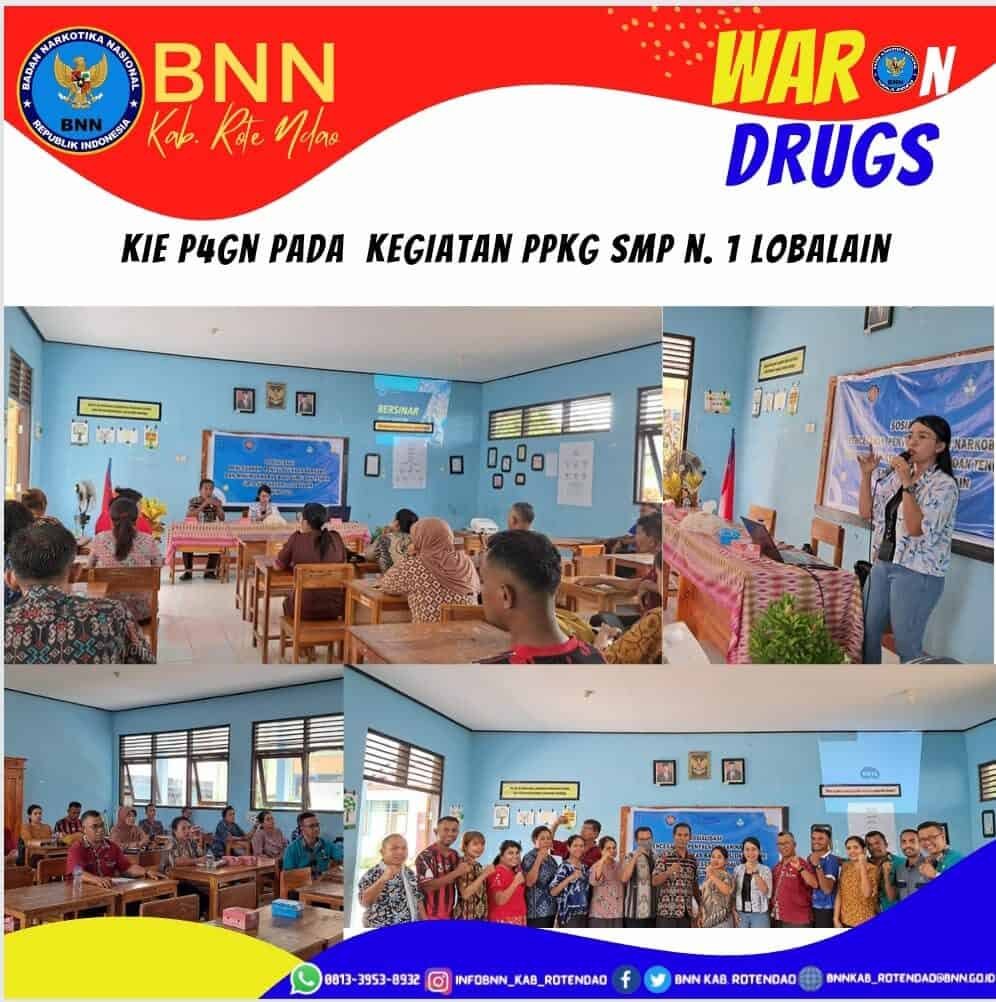 KIE P4GN pada PPKG SMP N. 1 Lobalain KIE P4GN pada PPKG SMP N. 1 Lobalain