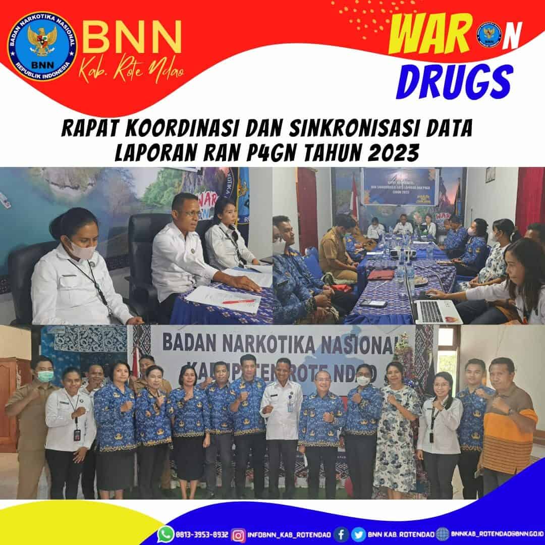 Rapat Koordinasi dan sinkronisasi data laporan RAN P4GN Wilayah Kabupaten Rote Ndao Tahun 2023 Rapat Koordinasi dan sinkronisasi data laporan RAN P4GN Wilayah Kabupaten Rote Ndao Tahun 2023