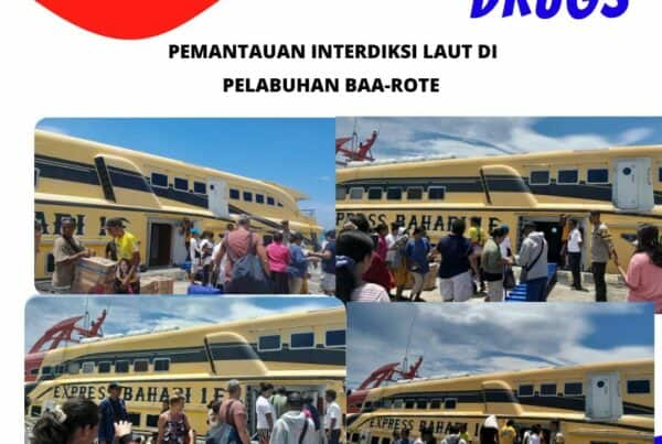 Seksi Pemberantasan Melaksanakan Pemantauan Interdiksi Laut di Pelabuhan Laut Baa – Rote Ndao
