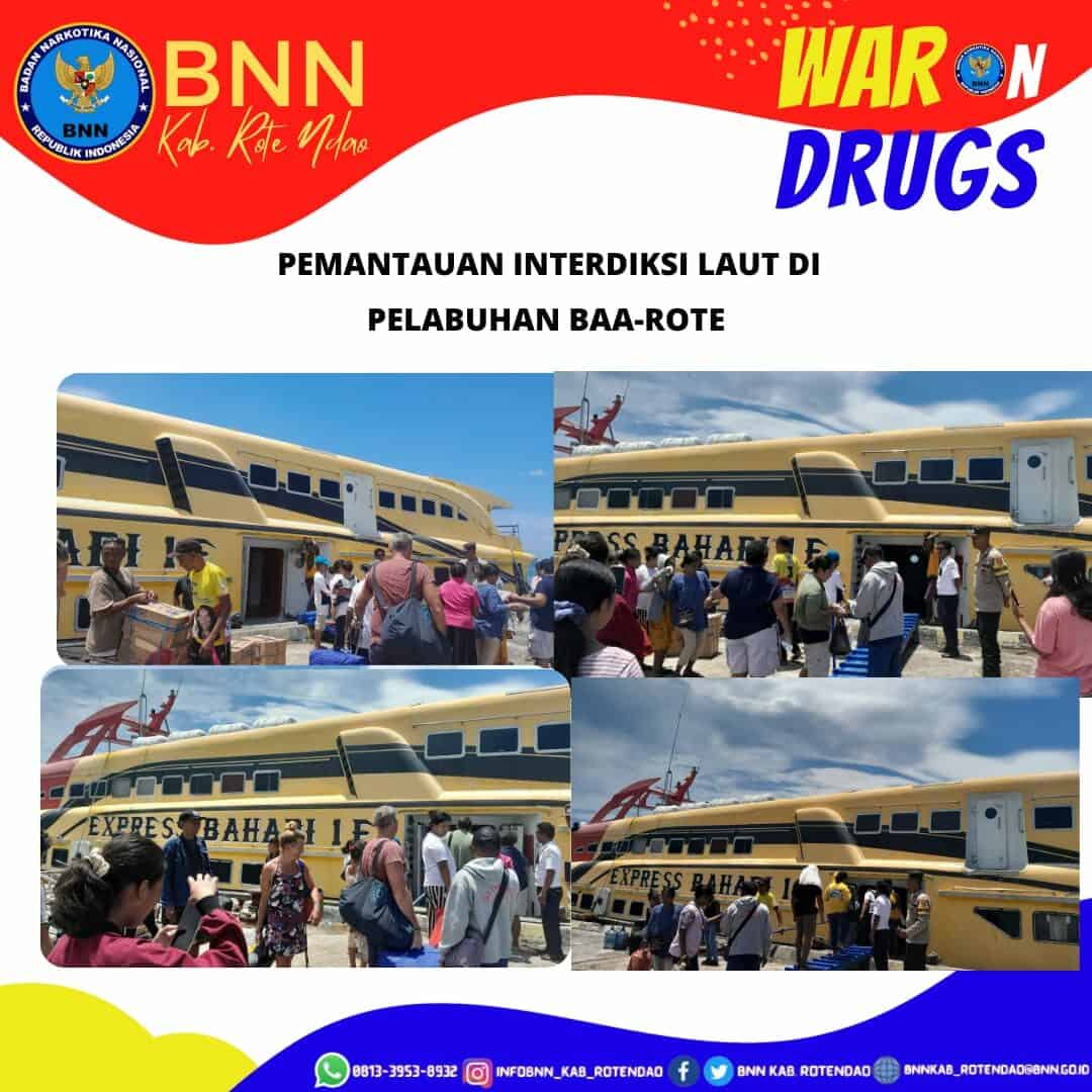 Seksi Pemberantasan Melaksanakan Pemantauan Interdiksi Laut di Pelabuhan Laut Baa - Rote Ndao Seksi Pemberantasan Melaksanakan Pemantauan Interdiksi Laut di Pelabuhan Laut Baa – Rote Ndao
