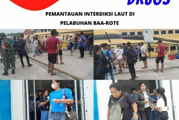 Seksi Pemberantasan Melaksanakan Pemantauan Interdiksi Laut di Pelabuhan Laut Baa – Rote Ndao