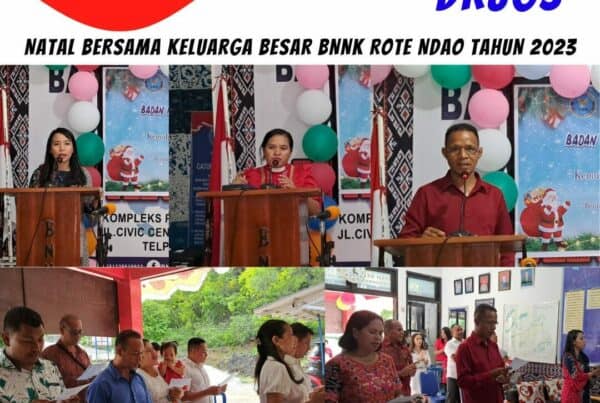 Natal Bersama Keluarga Besar BNNK Rote Ndao Tahun 2023